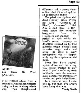 New Musical Express 12 November 1977