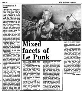 New Musical Express 26 November 1977