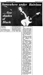 New Musical Express 19 November 1977