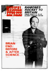New Musical Express 26 November 1977