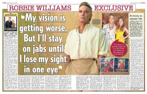 Robbie Williams Tops Poll over John and Paul