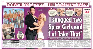 Robbie Williams Tops Poll over John and Paul