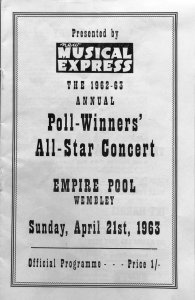 1963.04.21 - London. Wembley. Empire Pool. New Musical Express Poll-Winners' Concert