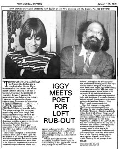 New Musical Express 14 January 1978