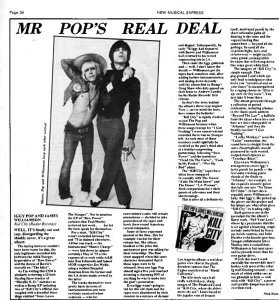 New Musical Express 28 January 1978