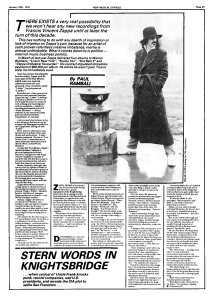 New Musical Express 28 January 1978