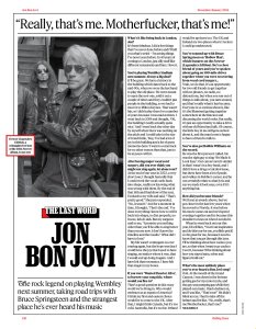 Rolling Stone UK December 2025 - January 2025.