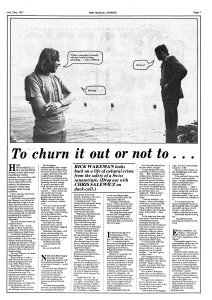 New Musical Express 23 July 1977