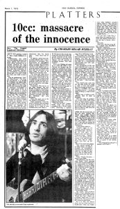 New Musical Express 1 March 1975