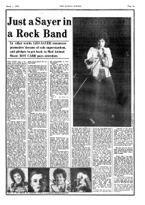 New Musical Express 1 March 1975