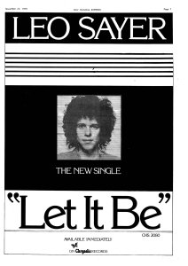 New Musical Express 22 November 1975