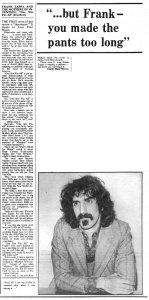 New Musical Express 19 July 1975