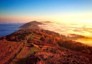 The Malvern Hills, Worcestershire Beacon