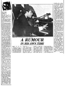 New Musical Express 11 February 1978