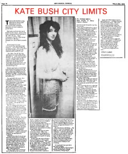 New Musical Express 25 March 1978