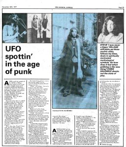 New Musical Express 26 November 1977