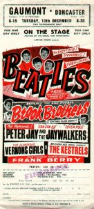1963.12.10 � Doncaster. Gaumont Cinema 31-� ���� �������� �����. ��� �������� � 18:15 � 20:30.