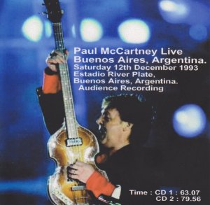 Paul McCartney  Buenos Aires, Argentina, 12.12.1993