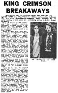 New Musical Express 14 November 1970