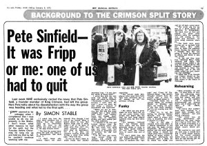 New Musical Express 8 January 1972