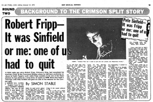 New Musical Express 15 January 1972