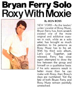 Phonograph Record October 1976