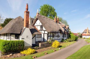 Boat Lane, Welford on Avon, Warwickshire by Andrew S Brown