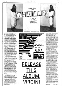 New Musical Express 1 April 1978