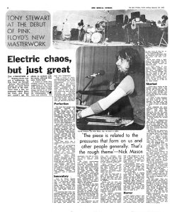 Mew Musical Express 29 January 1972