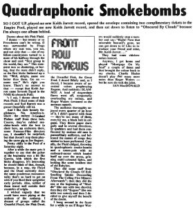 Mew Musical Express 28 October 1972