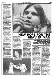 New Musical Express 20 May 1978