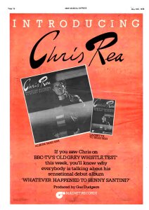 New Musical Express 20 May 1978