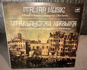 A.VIVALDI, G.ROSSINI, G.SAMMARTINI, L.BOCCHERINI 1980 ����������� ������