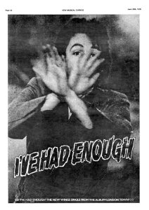 New Musical Express 24 June 1978