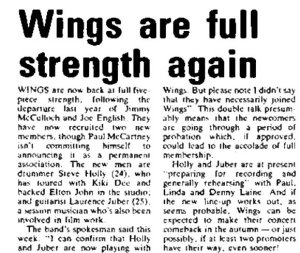 New Musical Express 1 July 1978