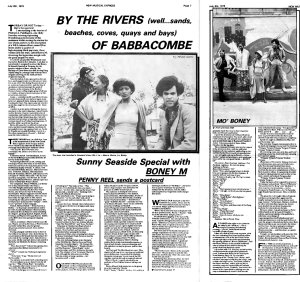 New Musical Express 8 July 1978