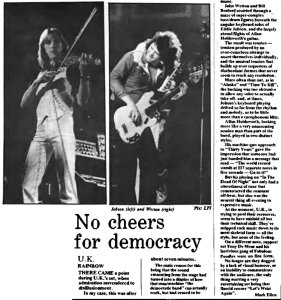 New Musical Express 27 May 1978