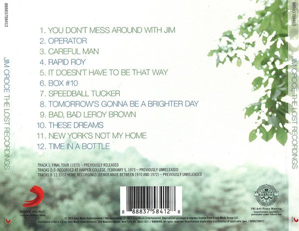 ��������� �����. Jim Croce