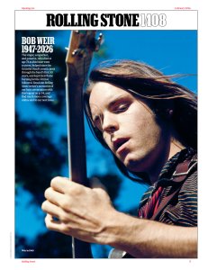 Rolling Stone February 2026.