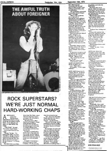 New Musical Express 16 September 1978