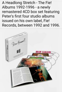 >A remastered 4CD boxset featuring the first four 