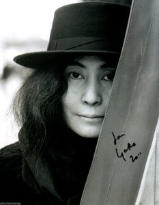 Happy birthday Yoko..