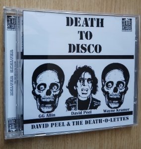 DAVID PEEL & DEATH-o-LETTES Death To Disco 1980