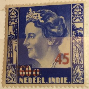 �� ����������� ������������ �������� ����� ������������� ���-����� (Nederl. Indie, ������� � ���������) 1945 ���� � ��������� �������� ����������� ������������ (Wilhelmina Helena Pauline Maria Oranje-Nassau) 