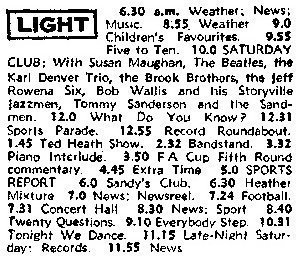 16 ����� 1963  ��������������� (������ ����������):  Saturday Club