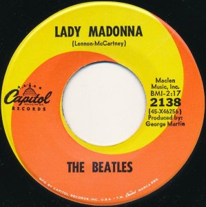 18 ����� 1968, ����������� ����� ������ � ���: Lady Madonna