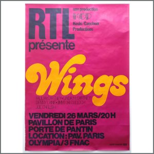 26 ����� 1976 ������ Wings, ������� � ������.