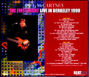 Paul McCartney ポール・マッカートニー/CA,USA 3.31.1990 Complete