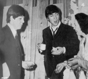 ���, ���� � ������� � ��������� �� ������� A Hard Day's Night, 1964.