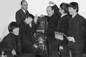 �������� ������ ������ � �������� ��� ������ �� ������� A Hard Day's Night � ������. ������������� �� ����������� ������� �The Beatles Film� (1964).